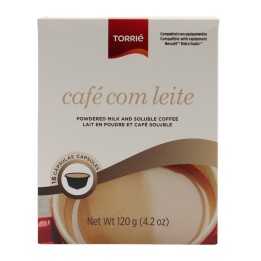Torrié Löslicher Kaffee mit Milch Dolce Gusto Kompatibel 16 einheiten