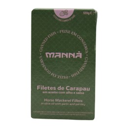 Manná Filetti di sgombro in olio d'oliva con aglio e prezzemolo