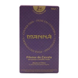 Manná Filetti di sgombro in olio d'oliva con limone e timo