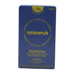 Manná Sardinas en Aceite de Oliva Virgen Extra con Limón