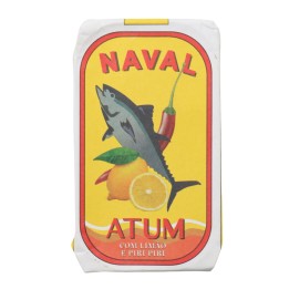 Naval Tuna Fillets in Spicy Olive Oil and Lemon