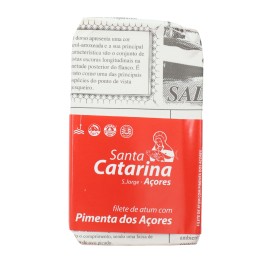 Santa Catarina Tuna Fillet in Pepper from Azores 120 g