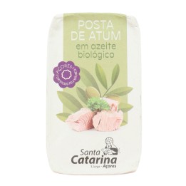 Santa Catarina Biosfera Bistec de atún en aceite de oliva orgánico 120 g