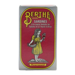 Berthe Sardines in Olive Oil with Tomato and Basil