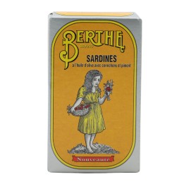 Berthe Sardines in Spicy Olive Oil with Pickles