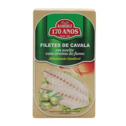 Ramirez Filets de maquereau à l'huile d'olive avec arôme de fumée