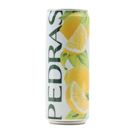 Pedras Eau gazeuse au citron en canette