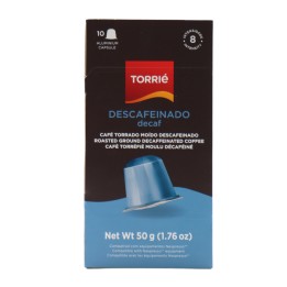 Torrié Decaf Capsula di alluminio Compatibile con Nespresso 10 unità