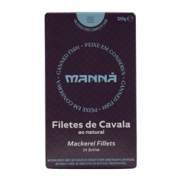 Manná Filetes de caballa en agua
