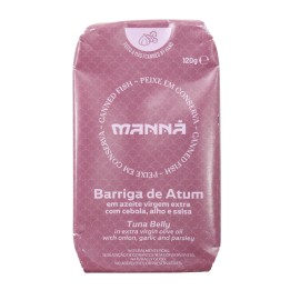 Manná Ventresca de Atún en Aceite de Oliva Virgen Extra con Cebolla, Ajo y Perejil