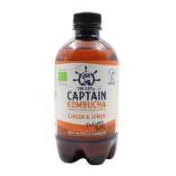 Captain Kombucha Ginger Lemon 400ml