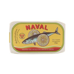 Naval Mackerel Fillets in Olive Oil and Lemon
