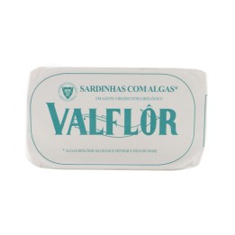 Valflor Sardines in Organic olive Oil with Seaweed