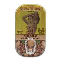 Queen of the Coast Tuna with Black Eyed Beans