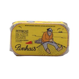Pinhais Small Sardines in Spicy Olive Oil
