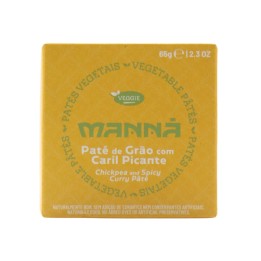 Manná Paté de garbanzos con curry picante