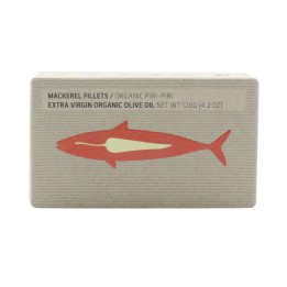 Maria Mackerel Fillets in Organic Extra Virgin Olive Oil and Piri-Piri