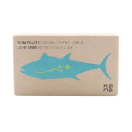 Maria Tuna Fillets in Water and Organic Lemon Thyme