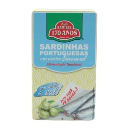 Ramirez Sardinen in Olivenöl mit niedrigem Salzgehalt