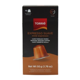 Torrié Expresso Soft Capsula di alluminio Compatibile con Nespresso 10 unità