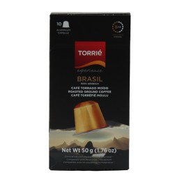 Torrié Brasil Capsula di alluminio Compatibile con Nespresso 10 unità