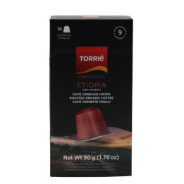 Torrié Etiópia Capsula di alluminio Compatibile con Nespresso 10 unità