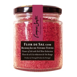 Campos Santos Flor de sal con reducción de vino tinto