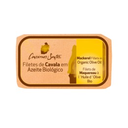 Campos Santos Filetes de caballa ecológicos en aceite de oliva
