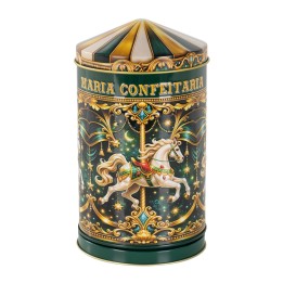 Maria Confeitaria Enchanted Carousel Biscuit Tin