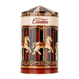 Celestina Carousel Musical Tin with Chocolates