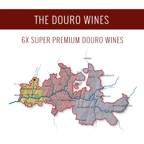 O Douro - Uma seleção de 6x vinhos Super Premium