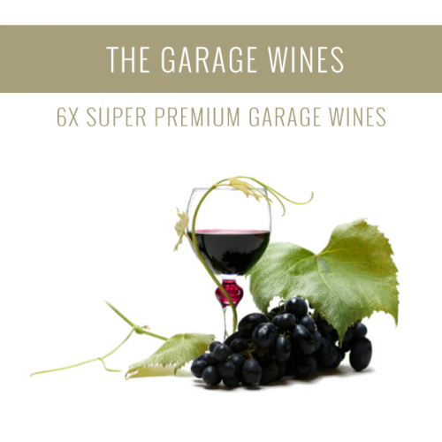 Les Vins du Garage - Une sélection de 6x vins Super Premium