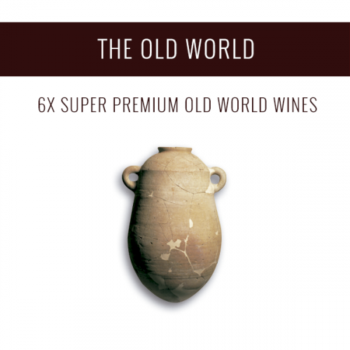 O Velho Mundo - Uma seleção de 6x vinhos Super Premium