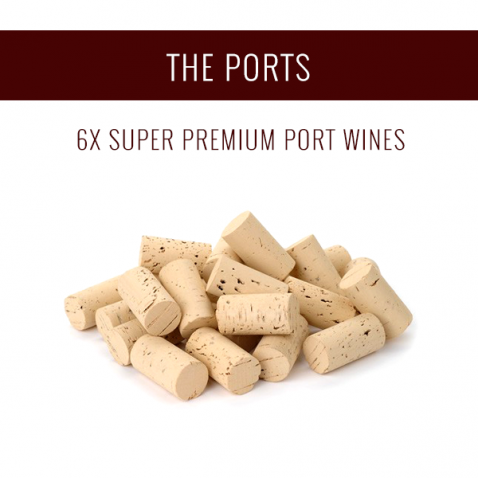 The Ports - A selection of 6x Super Premium wines