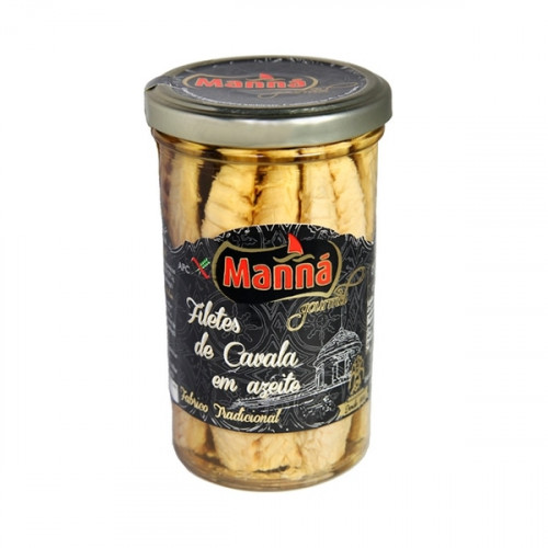 Manná Gourmet Mackerel Fillets in Olive Oil