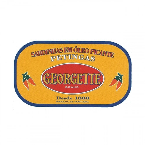 Georgette Sardines in Spicy Vegetable Oil