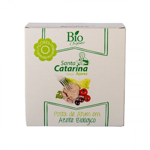 Santa Catarina Bio Biologico Bistecca di tonno in olio d'oliva biologico 160 g