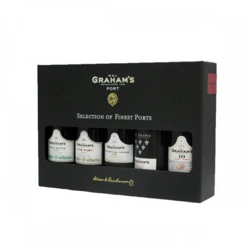 Grahams 5 Port Wines Selection Pack 50ml