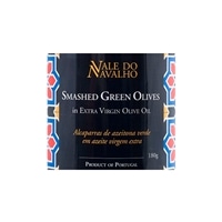 Vale do Navalho Smached Green Olives in Extra Virgin Olive Oil 180 g