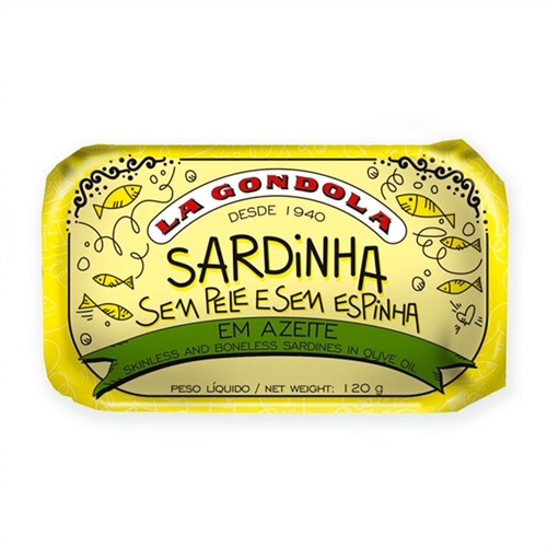 La Gondola Skinless and Boneless Sardines in Olive Oil
