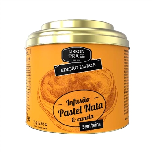 Lisboa Tea co. Pastel de Nata and Cinnamon Tea
