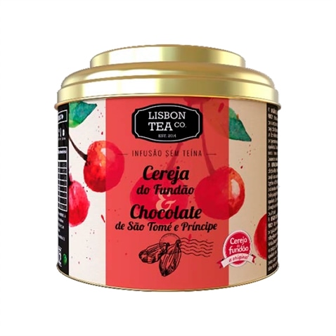 Lisbon Tea co. Fundão Cherry and São Tomé and Príncipe Chocolate Infusion