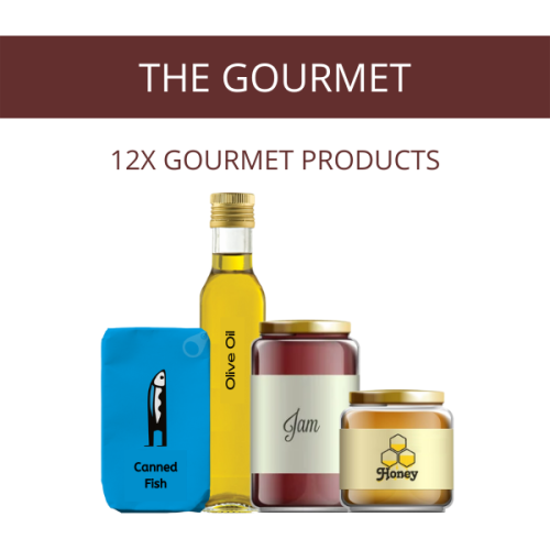 The Gourmet Experience - A selection of 12x Gourmet Products