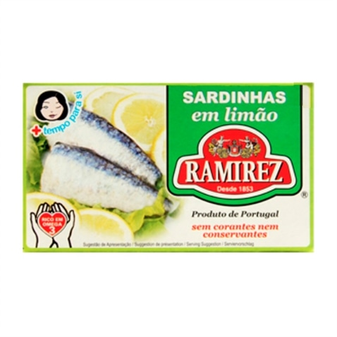 Ramirez Sardinen mit Zitrone