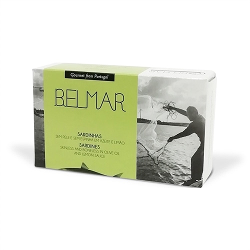 Belmar Skinless and Boneless Sardines in Olive Oil and Lemon Sauce