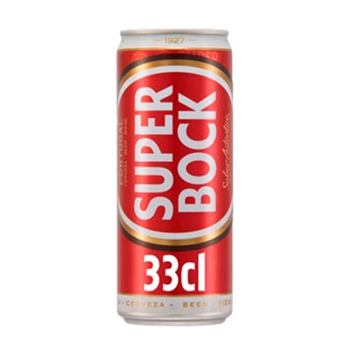 Super Bock in can