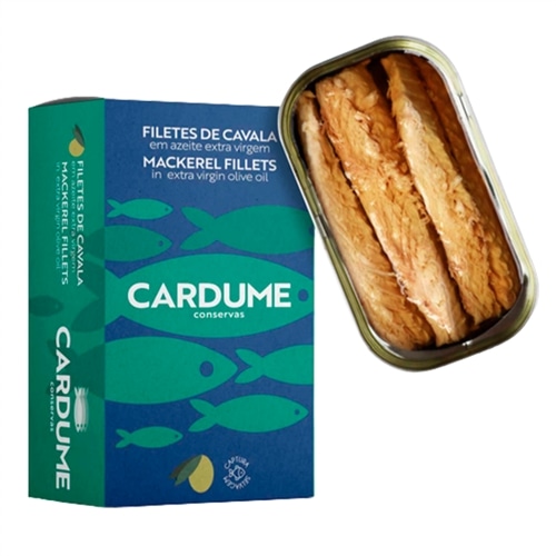 Cardume Mackerel Fillets in Extra Virgin Olive Oil