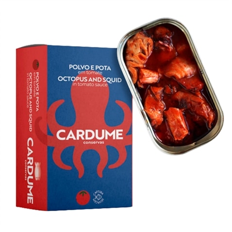 Cardume Octopus in Tomato Sauce