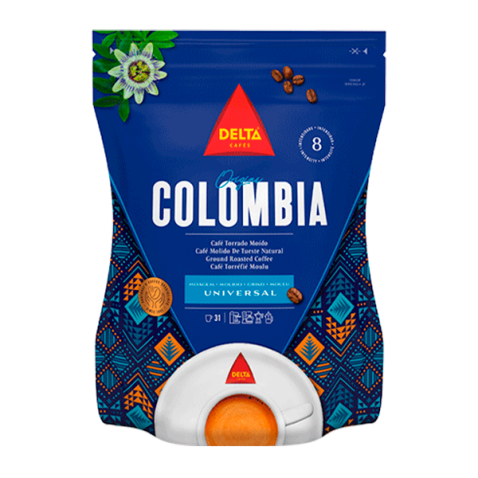 Delta Colombia Ground Coffee 220 grams