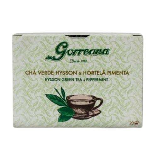 Gorreana Tè Verde con Tisana alla Menta Piperita